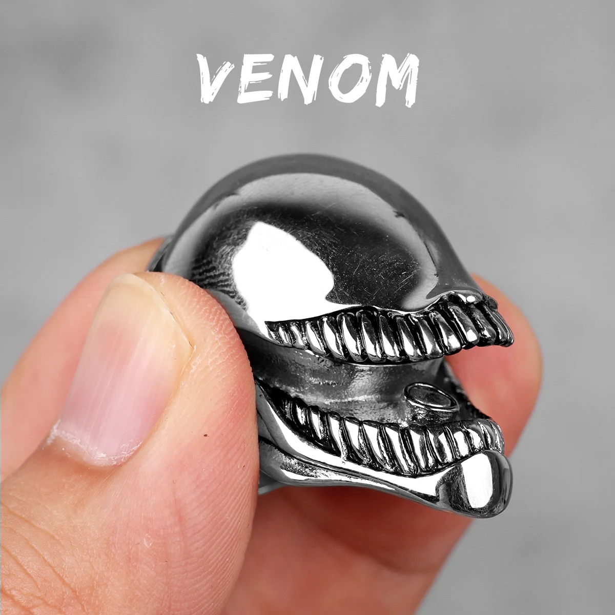 Мужские кольца из нержавеющей стали Venom Domineering клевый, панк-рок хип-хоп для байкеров мужские ювелирные изделия для мальчиков креативный подарок оптом