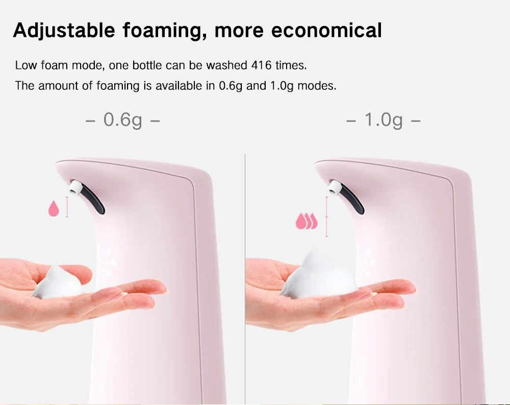 Xiaomi Xiaowei дозаторы мыла Интеллектуальный автоматический индукционный пенообразователь ручная стиральная машина ванная комната пенообразователь Прямая поставка