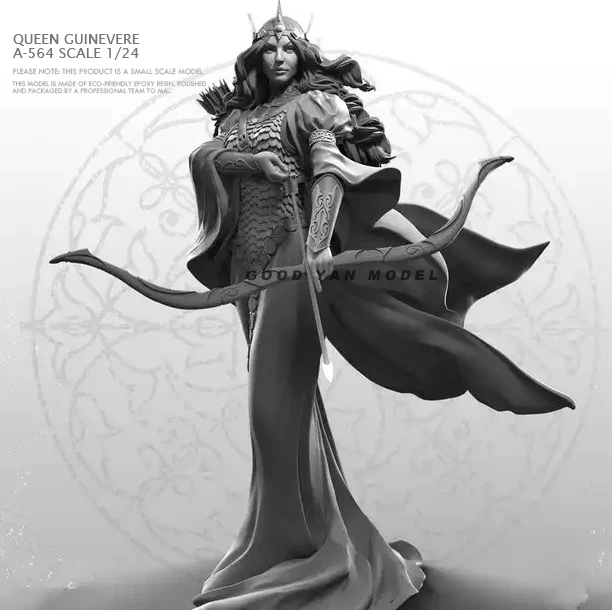 75MM Resin model kits DIY figure colorless and self assembled A 564