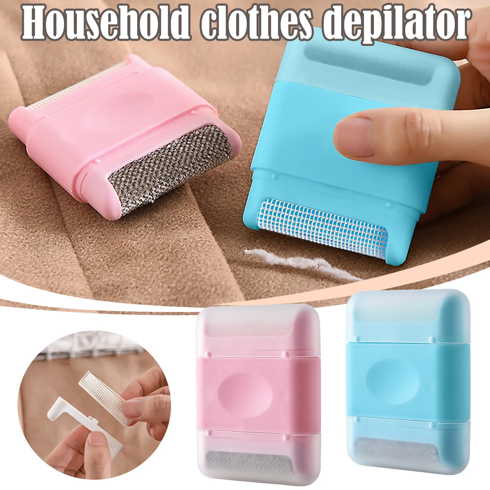 Mini Lint Remover Trimmer Manuale Per Palline Per Capelli Fuzz Pellet Cut Machine Epilatore Portatile Maglione Vestire Rasoio Strumento Per La Pulizia