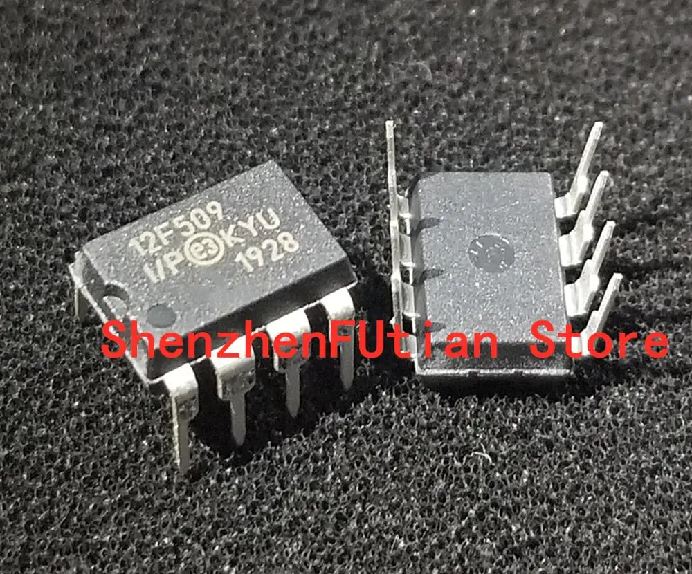

10 шт./лот PIC12F509-I/P PIC12F509-I PIC12F509 12F509 DIP-8 новый оригинальный