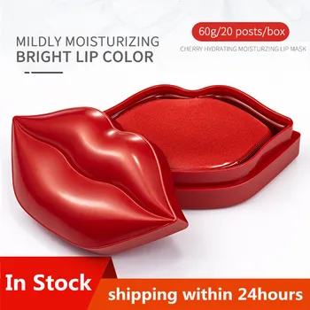 

1box Natural Plant Moisturizing Lip Mask Cherry Water Condensation Protection Lips Preventing Dryness Skin Care Products TSLM2