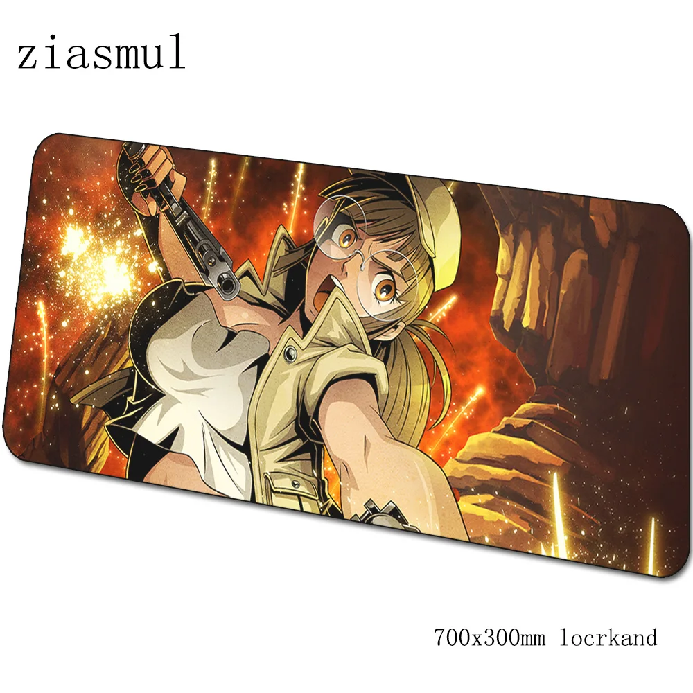 Металлический Коврик для мыши, геймер, толстый, 70x30 см, игровой коврик для мыши, pc notbook, Настольный коврик, милый коврик для мыши, игры, esports, геймерские коврики, геймпад - Цвет: pattern 1