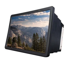 Увеличенный расширитель Регулируемый мобильный телефон 3D видео стрейч Кронштейн усилителя Настольный экран держатель с лупой смартфон