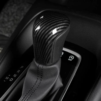 

For Toyota Corolla E210 2019 2020 Accessories Car styling ABS Plastic gear shift lever knob handle cover trim Sticker
