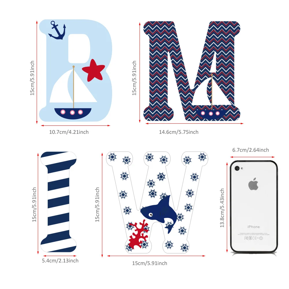 3D ПВХ Uppercase английский стикеры буквы алфавита детская комната украшение