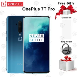 Смартфон OnePlus 7T Pro с глобальной прошивкой, Snapdragon 855 Plus, 6,67 дюйма, жидкий AMOLED экран 90 Гц, камера 48 МП, большой аккумулятор UFS 3,0