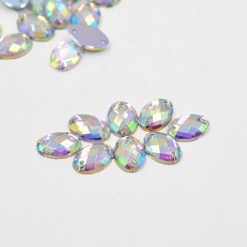 JUNAO-10-14mm-30-40mm-Sew-On-Crystal-AB-Oval-Rhinestones-Flat-Back-Clear-Acrylic-Stones (2)