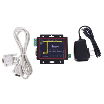 

RJ45 to RS232 RS485 Industrial Male Converter TCP/UDP Serial Ethernet Device