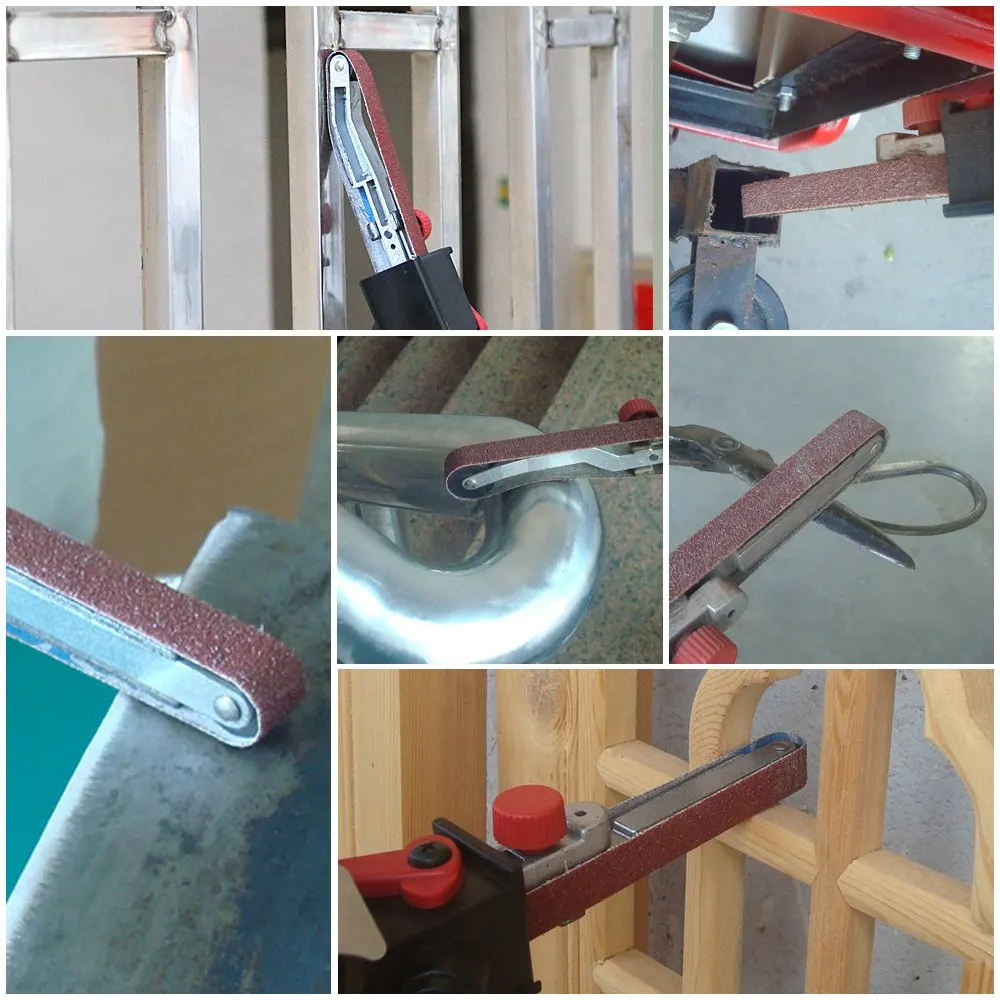 Угловая шлифовальная машина 6 уровневый Мини DIY шлифовальный ремень адаптер