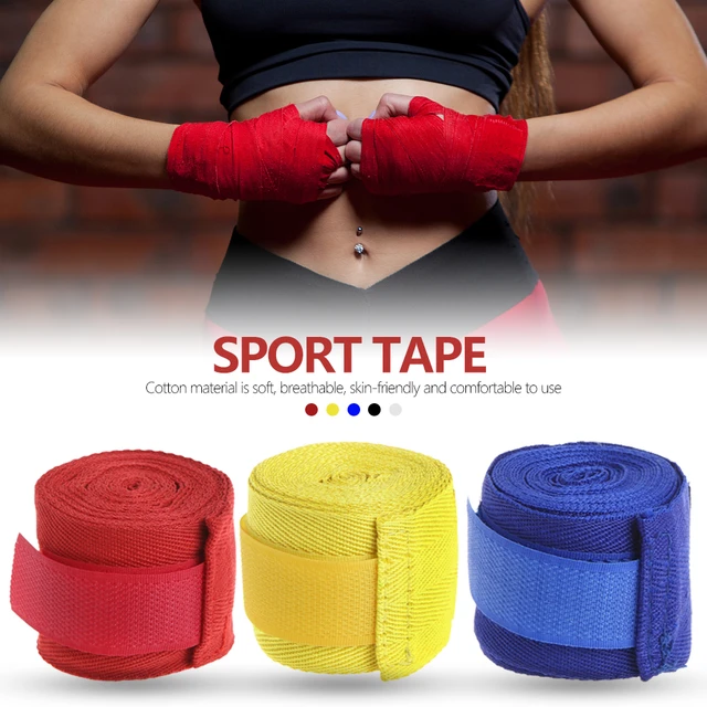 Bandages De Boxe Pour Les Mains, 2500x50x1mm, Muay Thai Kickboxing Kick,  Pour Hommes Et Femmes, Boxer Taekwondo, Bandages De Sport - Élastoplaste -  AliExpress