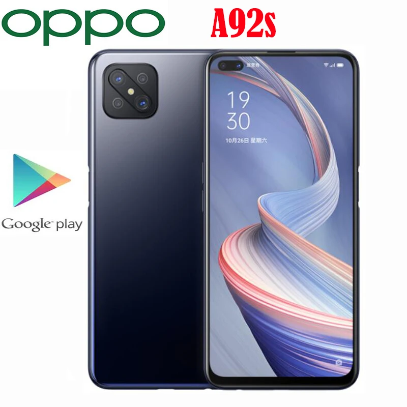 Оригинальный Официальный Новый Oppo A92S 5G сотовый телефон Восьмиядерный MTK6873V 6G RAM 128G