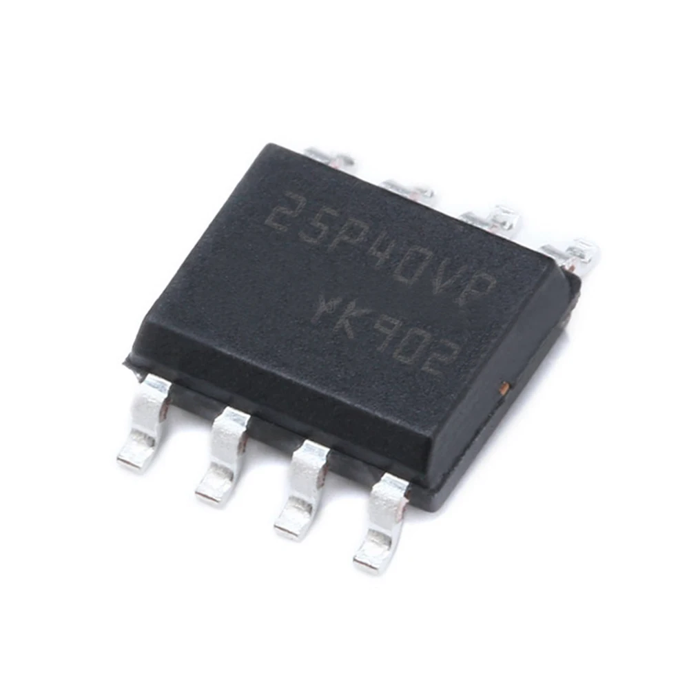 

10pcs/lot 25P40 25P40VP M25P40VP M25P40-VMN6TP SOP-8 4 Mbit, Low Voltage, Serial Flash Memory With 40MHz SPI Bus Interface