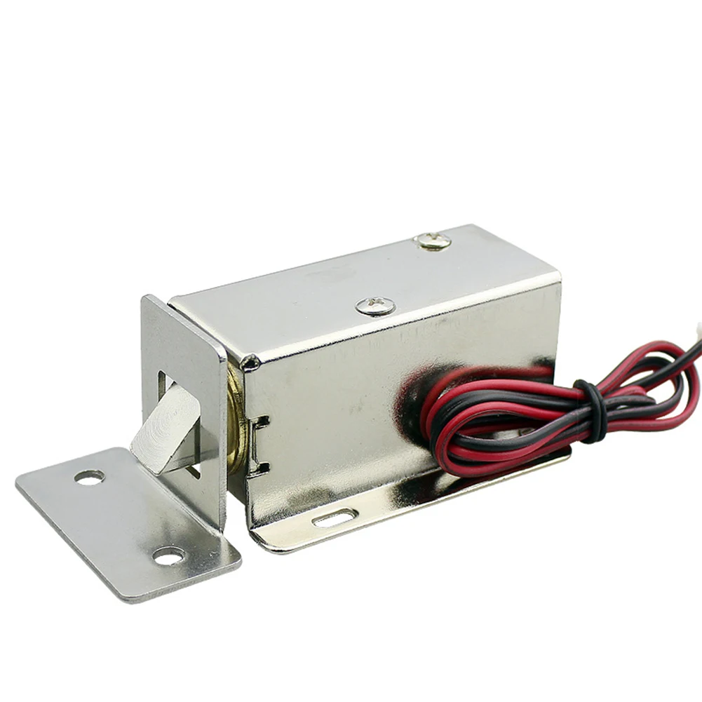 

File Cabinet Lock Lockers Anti-rust Security Tool DC12V 24V Bolt Drawer Electronic Small Electromagnetic Home Wide Use