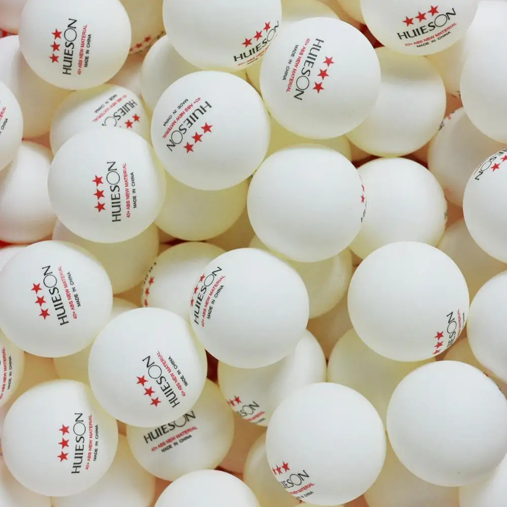 HUIESON 10pcs Table Tennis Balls 40mm Diameter 2.8g ABS Plastic Ping Pong Balls 