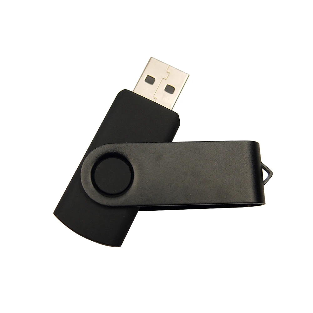 500 шт./лот USB флэш-накопитель 2,0 128MB Пользовательский логотип реальная емкость - Цвет: black 2.0