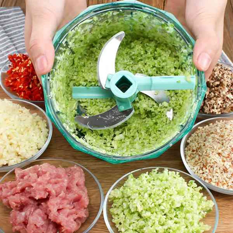 Ручная мясорубка ручной измельчитель еды Мясорубка миксер блендер для