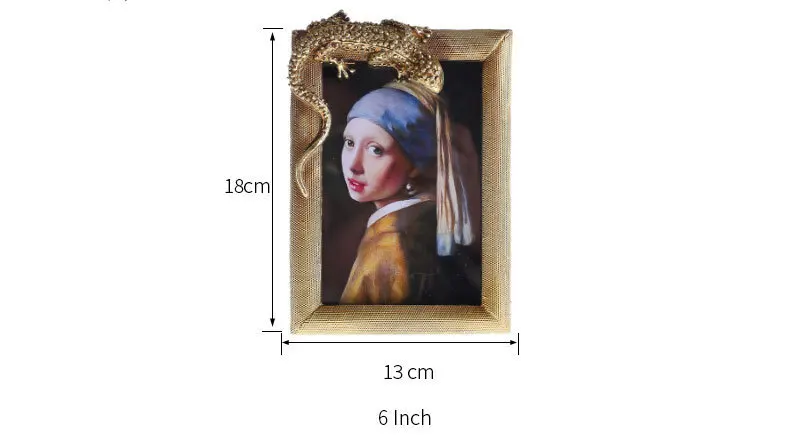 Photo Frames 6 Inch Room Desktop Decoration European Style Decorative Frame