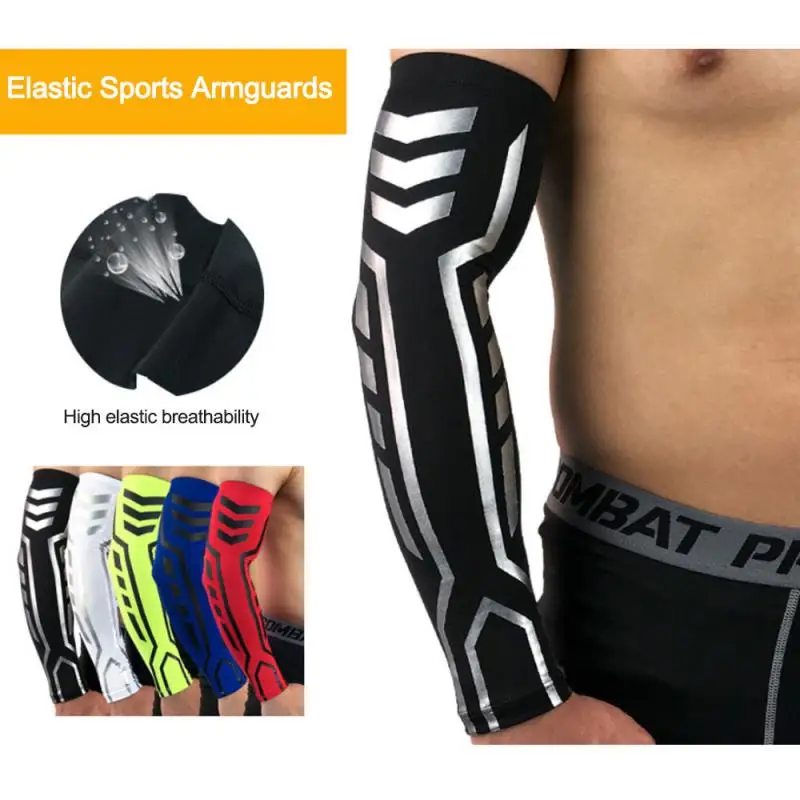 Protector de brazo deportivo, protección UV de secado rápido, para correr, codo, brazo de soporte, Codera de Fitness, equipo de Fitness para ciclismo