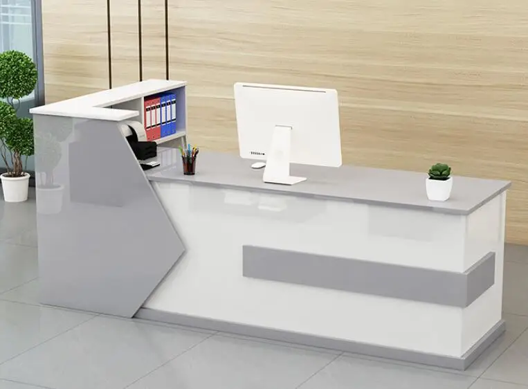 Cashier Simple Modern Clothing Store Beauty Salon Corner Bar Counter Small Commercial Supermarket Reception Desk