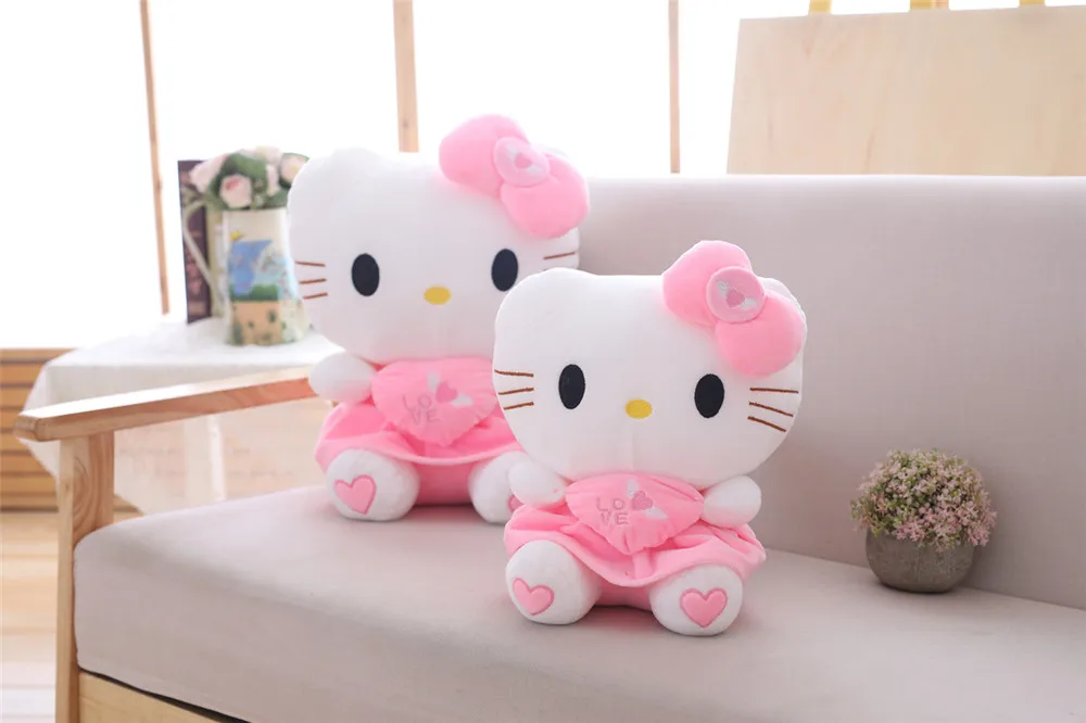 Вт, 30 Вт, 40 см Kawaii кошки плюшевые игрушки очаровательны куклы чучела мультфильм игрушки Штаны для девочек с рождественским изображением подарки на день Святого Валентина подарок