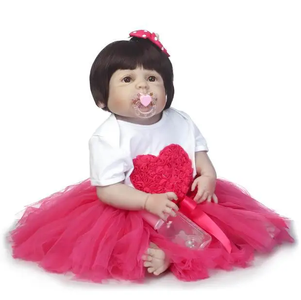 

All Silicone Doll Baby 56CM 20inch NPK Doll Bebe Reborn Dolls Girl Lifelike Reborn Doll Fashion Boy Newborn Reborn Babies
