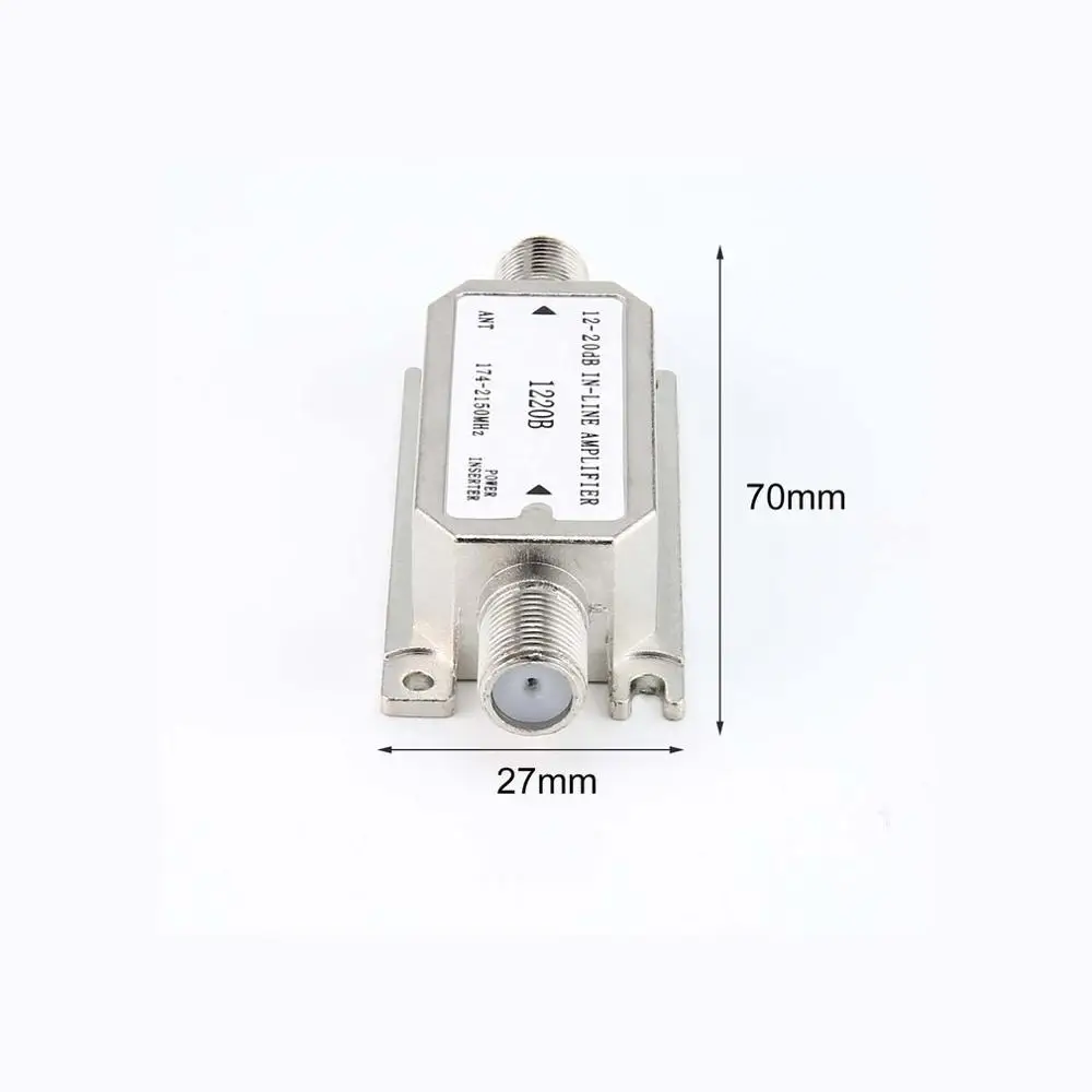 Новый 12 20dB встроенный усилитель (спутниковый наклона линии) (1220B) работает со