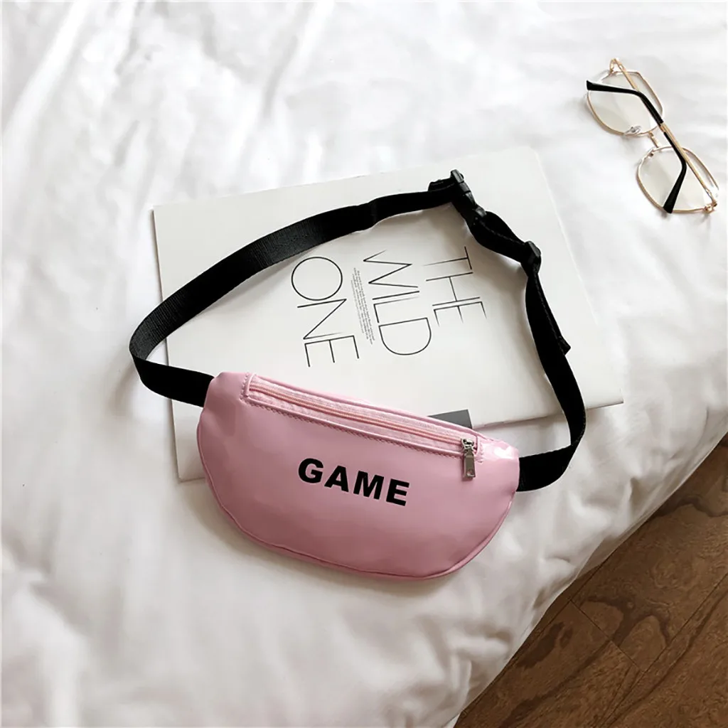 

Fanny Pack Waist Bag Women Child Joker Crossbody Chest Pocket Pocket Shoulder Bag сумка поясная Dropshipping ##