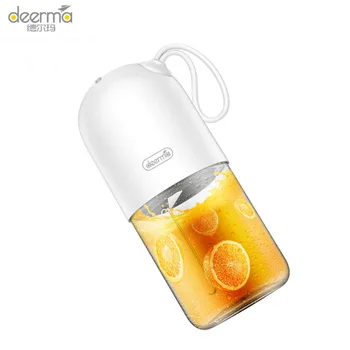 

Xiaomi Deerma 300ml Portable Lemon Orange Juicer Blender Mini Capsule Shape Electric Juice Cup DEM-NU01