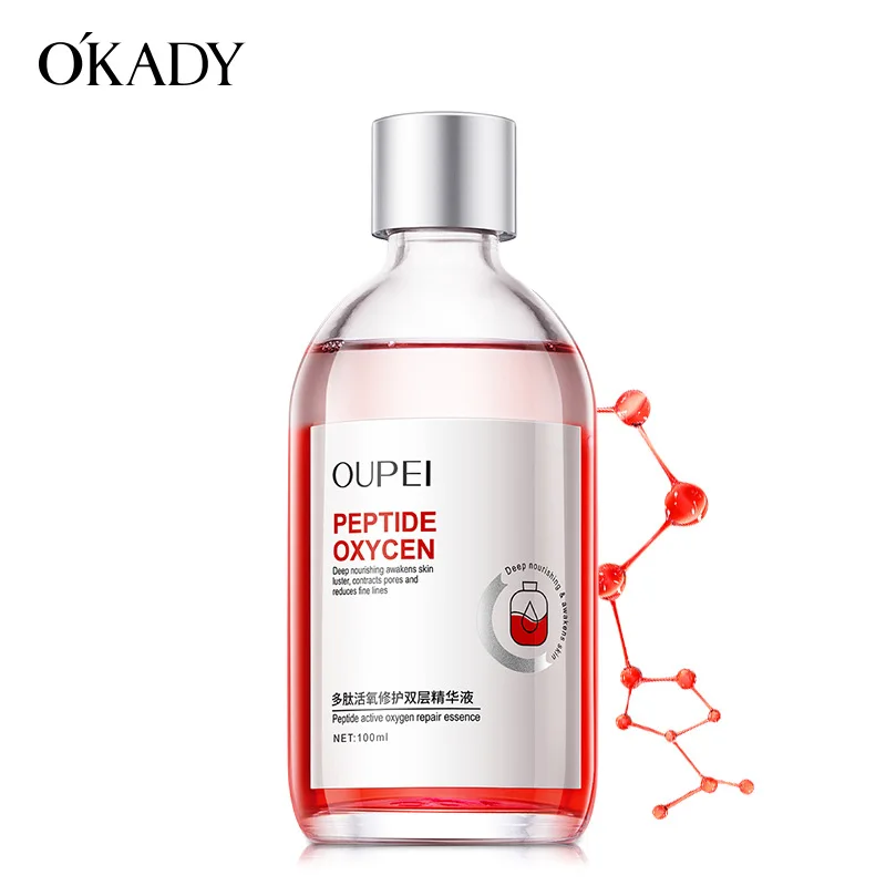 

peptide oxygen Repair face serum Double-layer Essence Rescue Stay-up Skin collagen serum Whitening supplement lifting visage