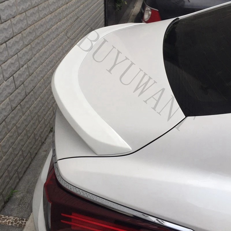 

For Lexus ES ES250 ES200 ES250 ES260 ES300 2018 2019 ABS Primer Color Exterior Rear Spoiler Tail Trunk Boot Wing Decoration