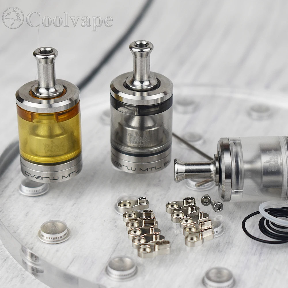 Dvarw FL MTL SteamTuners rta Top Fill Nano Kit 22 мм 2 мл бак для вейпа 316ss перестраиваемый распылитель с