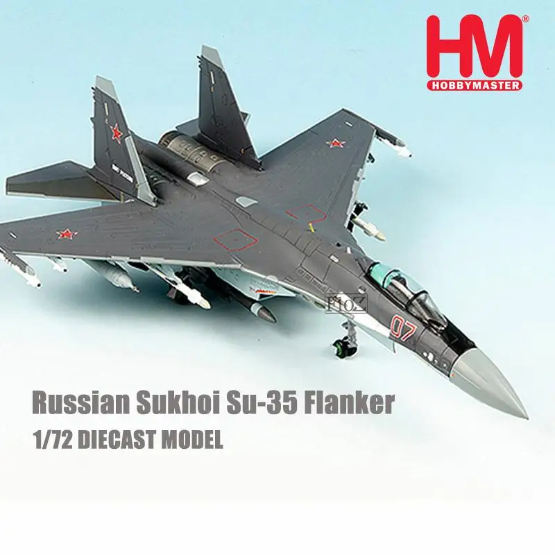 Хобби мастер русский Sukhoi Su-35 Фланкер 1/72 литой самолет модель самолета