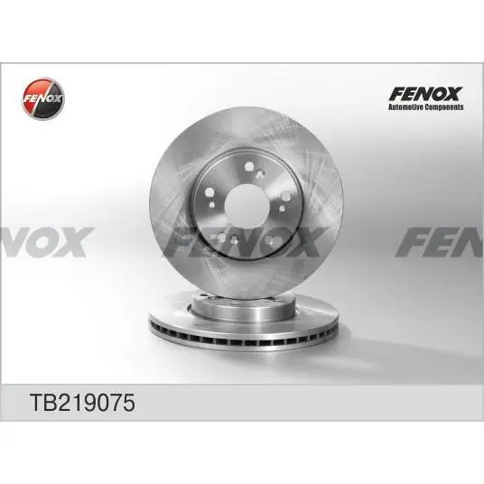 Диск тормозной HONDA ACCORD 2.0-2.4 R15" 03-08 передний FENOX TB