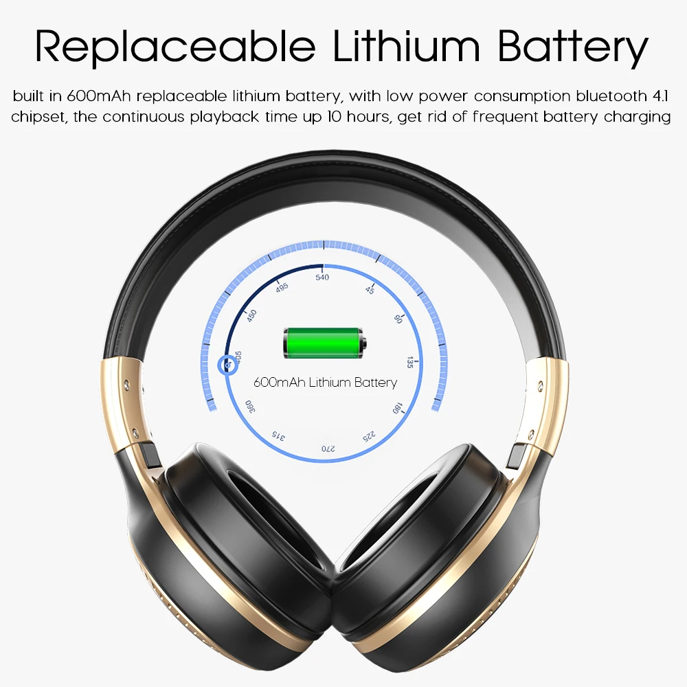 ZEALOT B20 объемный HiFi стерео звук бас беспроводные наушники Bluetooth гарнитура с шумоподавлением Микрофон для iOS Android телефон
