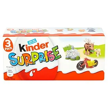 

Kinder surprise eggs 3 per pack