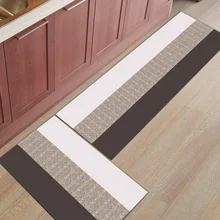 Полосы и классические барочные фигурки 2 шт. коврик для кухни аксессуары для ванной комнаты Набор сапог скребок для обуви Нескользящая подложка пол