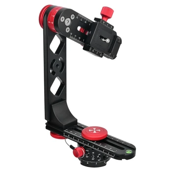 

720 Degree Panoramic Head Aluminium Alloy with Ball Head Quick Release Plate Carry Bag for Nikon Canon Sony DSLR Camera