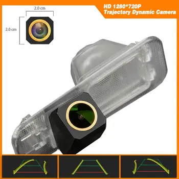 

Trajectory Dynamic Parking Line HD 1280x720p Golden Camera Rear View Backup Camera for KIA Rio K2 K 2 Pride Sedan 2011 to 2016