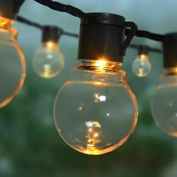 

Novedades 2020 LED Fairy Light String Globe Festoon Bulb Lamp Christmas Decoration Night Light Mobile Light Ring 2.5M-20M