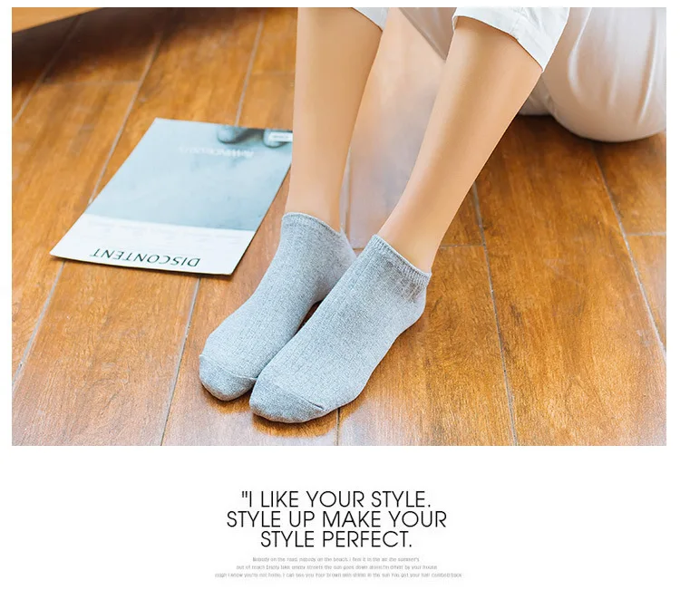 Spring And Summer New Style Japanese-style Classic Vertical Stripe Women's Sports Casual No-show Socks Manufacturers Wholesale P
