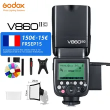 Godox V860II-S V860II-C 860II-N V860II-F V860II-O GN60 TTL HSS Li-ion Battery Speedlite Flash for Sony Nikon Canon Olympus Fuji