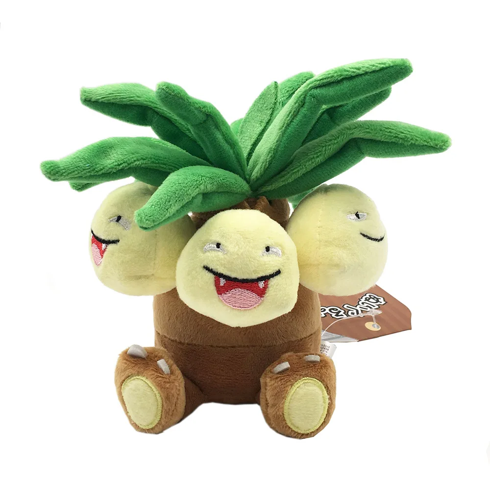 10/лот Weedle Butterfree Bellsprout гусеница Drowzee Ekans электрод Exeggcute Exeggutor Geodude 8-23 см плюшевая игрушка - Цвет: Exeggutor 15CM