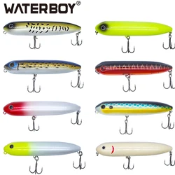 Doggy Walk Pencil Fishing Lure 11cm 13cm Long Casting Popper Splashing Top Water Floating Lifeliked Action Hard Bait
