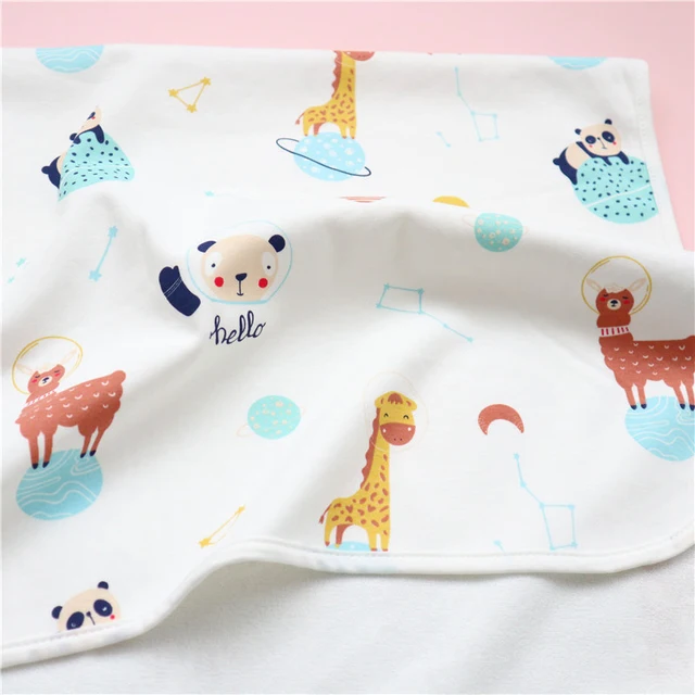 66*90cm Baby Changing Mat Soft Cotton Washable 3