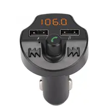 T66 Bluetooth 5.0 Car Music MP3 Player Audio FM Transmitter Modulator for Android/IOS hifi player