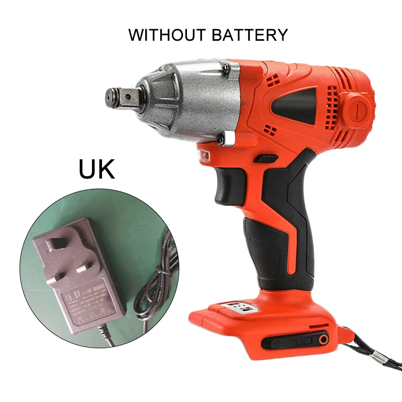 

128V Impact Wrench Car Repairing 320Nm Cordless Brushless Electric Drill Tool