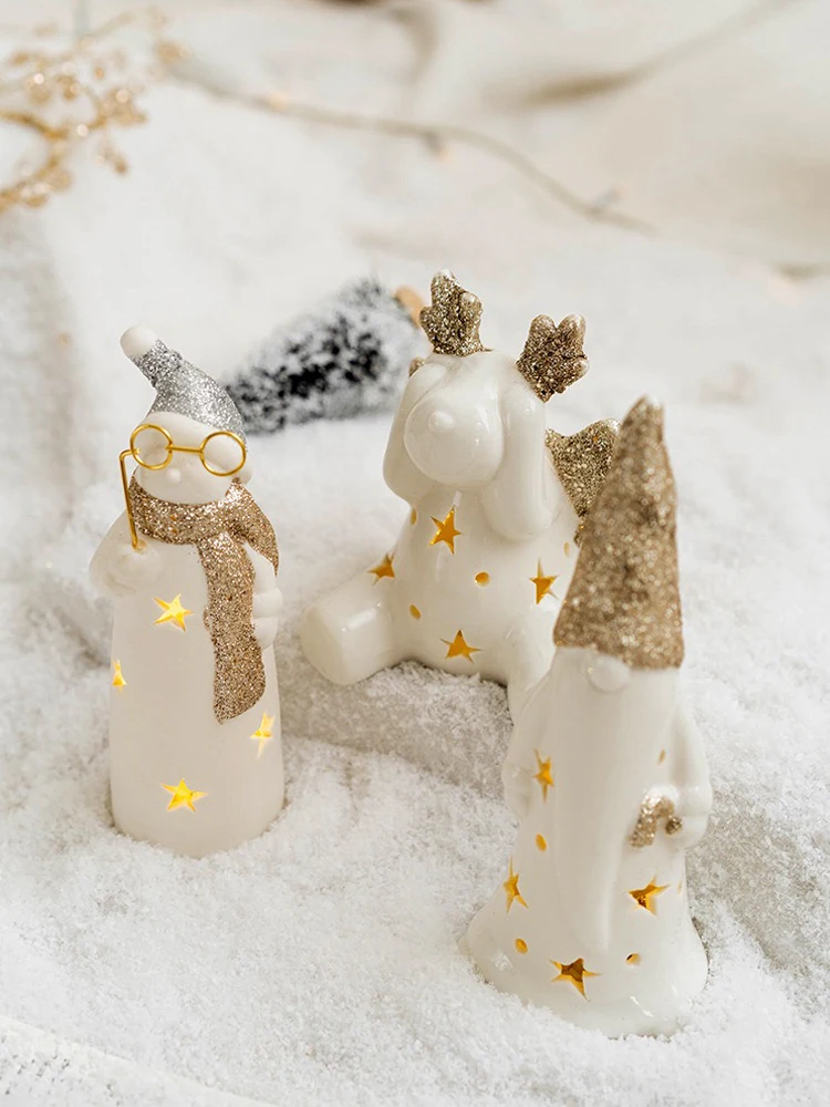 Décoration De Noël En Céramique Blanche à Peindre – Étoile – Baker Ross