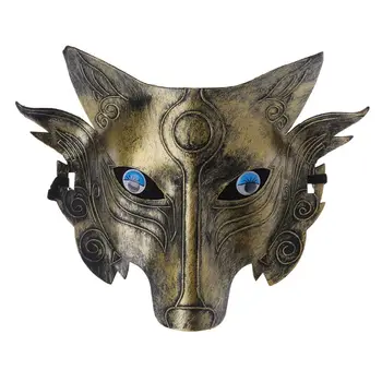 

Werewolf Wolf Mask Masquerade Cosplay Props Movie Theme Halloween Party Supplies Y4QA