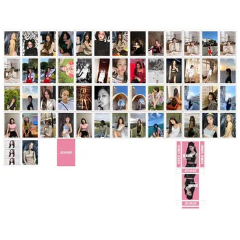 

54Pcs/Set Blackpink LOMO Card ROSE JISOO Pictures Photo Card Postcard Pictures Stationery Decoration Supplies Fan Gifts